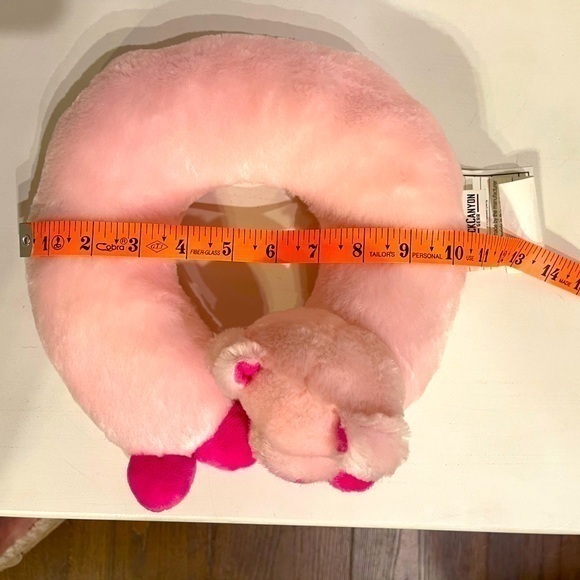 Kid's Pink Pig Neck Pillow‎ - Picture 2 of 3